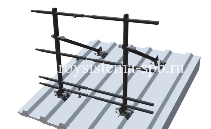 Ограждение кровли STANDART Ограждение кровли ПК СТРОЙСИСТЕМА