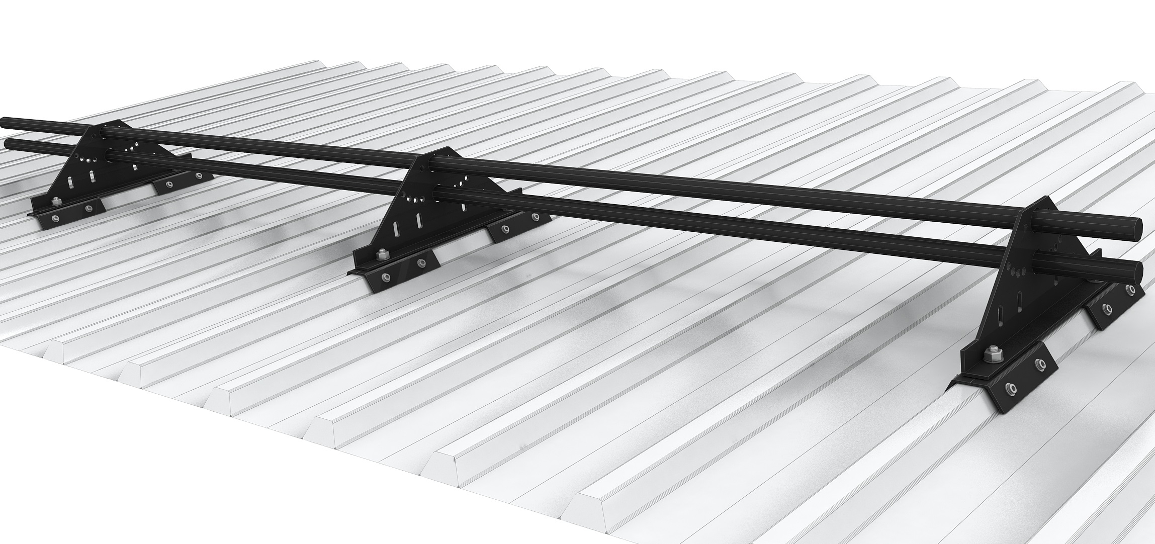 снегозадержатель на сэндвич-панели трубчатый снегозадержатель на сэндвич-панели