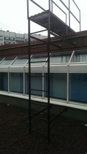 Пожарная лестница П1-1 ПК СтройСистема Пожарная лестница П1-1 ПК СтройСистема