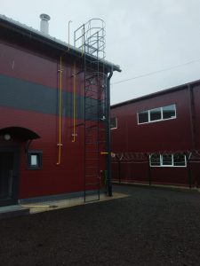 Пожарная лестница П1-2 ПК СтройСистема