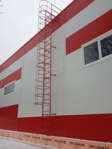 Пожарная лестница П1-2 ПК СтройСистема