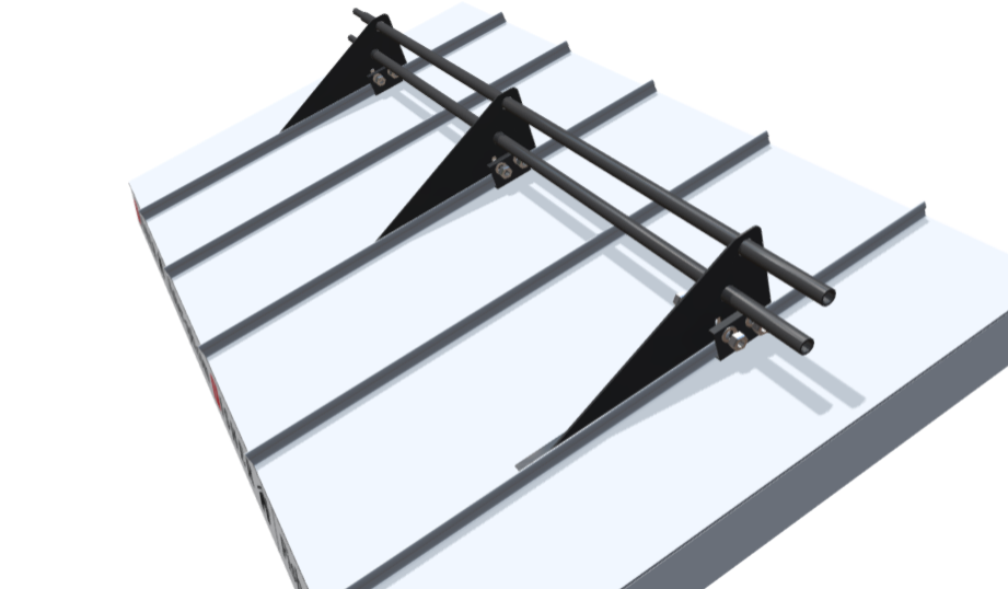 Трубчатый снегозадержатель на фальц Standart Трубчатый снегозадержатель на фальц