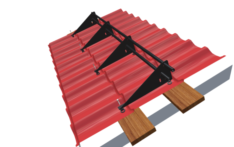 Снегозадержатель для металлочерепицы кровли Снегозадержатель STANDART для металлочерепичной кровли